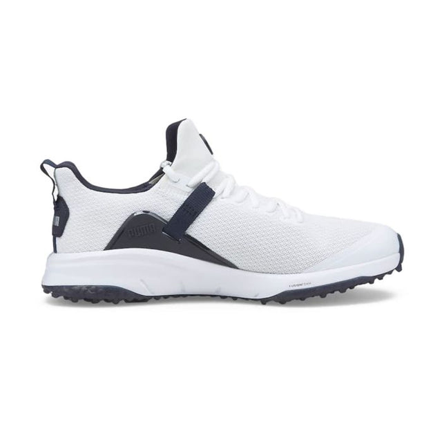 Fusion Evo Foam Spikeless Golf Shoes - White/Navy