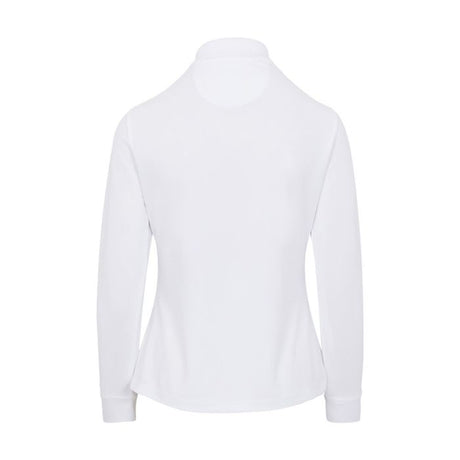 Women's Long Sleeve Classic Pique Polo T-Shirt