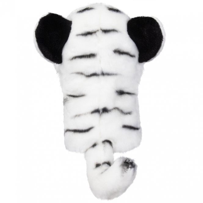 White Tiger Plush Novelty Golf Driver Headcover