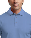 Airflux Solid Mesh Short Sleeve Golf Polo Shirt