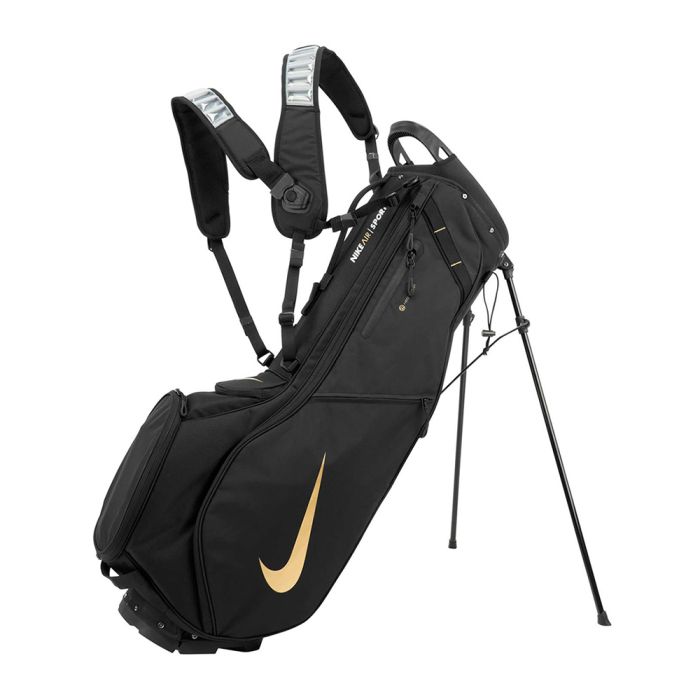 Air Sport 2 Stand Bag - Black and Gold
