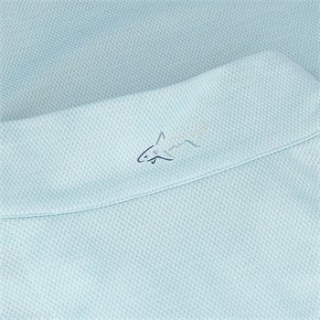 Men's 065 Aqua Heather Golf 1/4 Zip Jacket
