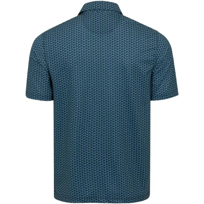 ML75 Parrot Paradise Golf Polo - Nocturne