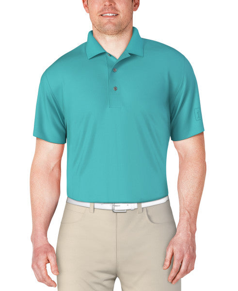 Airflux Mesh Short Sleeve Golf Polo Shirt - Scuba Blue
