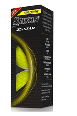 Z-Star Golf Balls - Tour Yellow