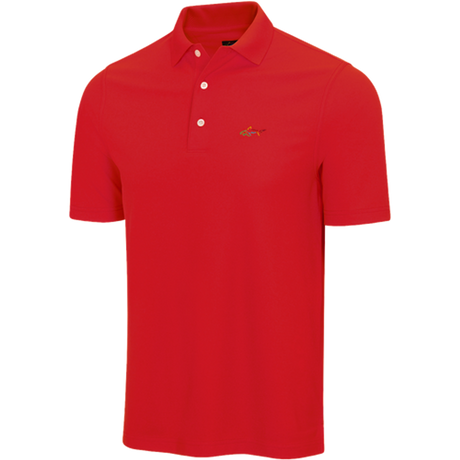 Classic Pique Shark Polo - British Red