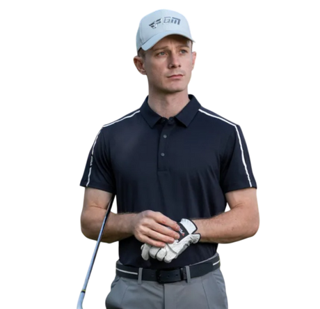 Men's Breathable Quick Dry Golf Polo