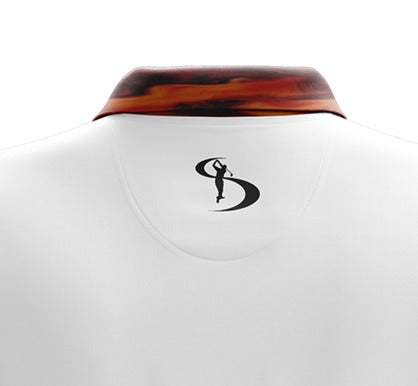 Men's Sunset Bits Performance Golf Polo
