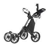 Greg Norman ONE Pro One-Click Folding 4-Wheel Golf Push Trolley