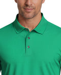 Airflux Solid Mesh Short Sleeve Golf Polo Shirt