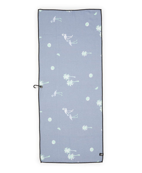 Printed Microfiber Golf Towel - Tradewinds