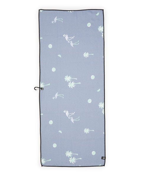 Printed Microfiber Golf Towel - Tradewinds