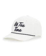 Tee Time Script Golf Cap