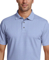 Golf Flag Geo Essential Print Short Sleeve Golf Polo Shirt