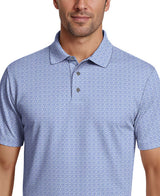 Golf Flag Geo Essential Print Short Sleeve Golf Polo Shirt