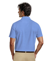 Men's Cooling Stripe Short Sleeve Golf Polo Shirt
