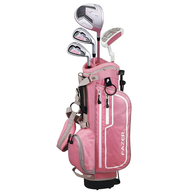 Fazer J Tek 7.0 Junior  6 - 8y Golf Package Set With Golf Bag - Pink