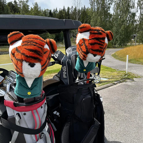 Driver Headcover Green Jacket Tiger