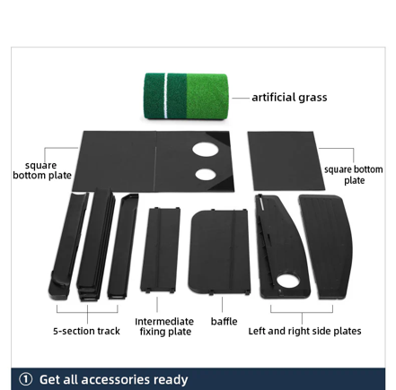 TL035 Mini Golf Artificial Grass Putting Green Mat