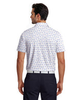 Golf Gear Novelty Print Short Sleeve Golf Polo Shirt