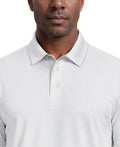 Men's Cooling Stripe Short Sleeve Golf Polo Shirt