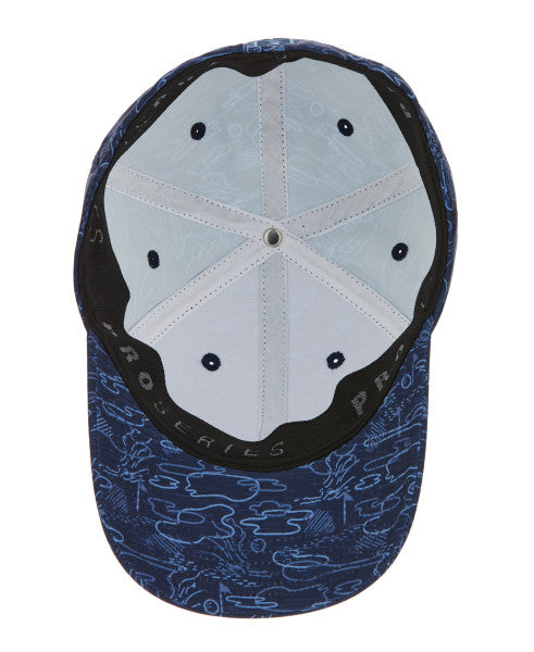 PGA Tour Conversational Flex Golf Cap - Peacoat
