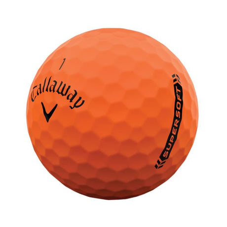 Supersoft Golf Balls - Matte Orange