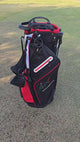 Greg Norman 14 Way Divider Water Repellent and Lightweight Golf Stand Bag