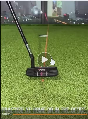 Golf indoor putter practice laser sight