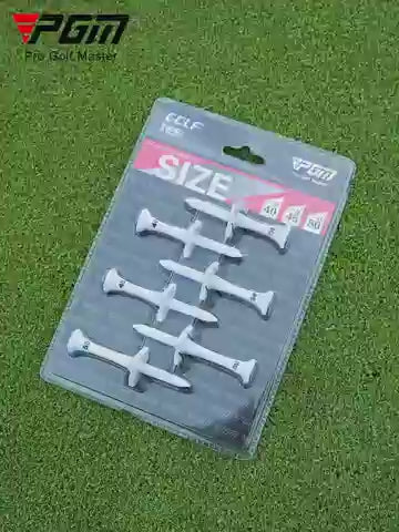 Aiming Limit Golf TEE Targeted Directional Net Red TPU Material Multi-Function Ball Nail Six Pack 40-45-50mm Crowns