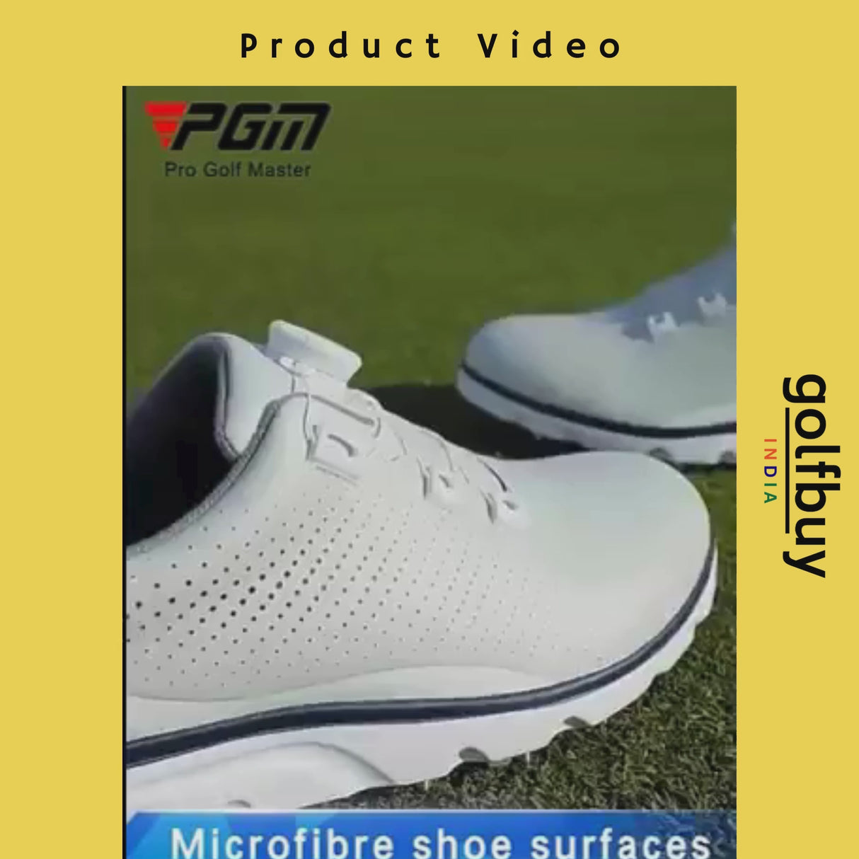 Men's Golf Anti Skid Knob Waterproof Golf Shoes