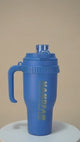 HandFan Upgraded 40 OZ Stainless Steel Vacuum Insulated Tumbler with Lid and Straw for Water, Iced Tea or Coffee