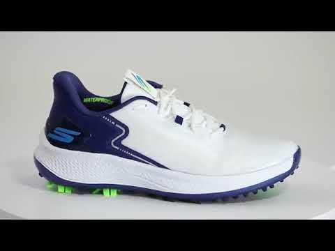 Men's Blade GF Slip-Ins MD Spiked Golf Shoes - White