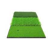 Foldable 3 in 1 Anti-slip Driving Range Practice Golf Hitting Mat