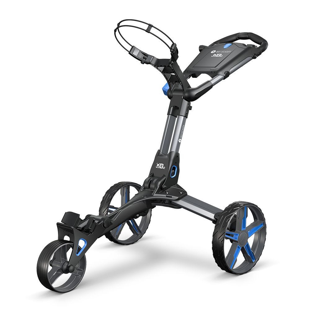 QB2 Push Trolley – Ultra Compact, Ergonomic & All-Terrain Ready