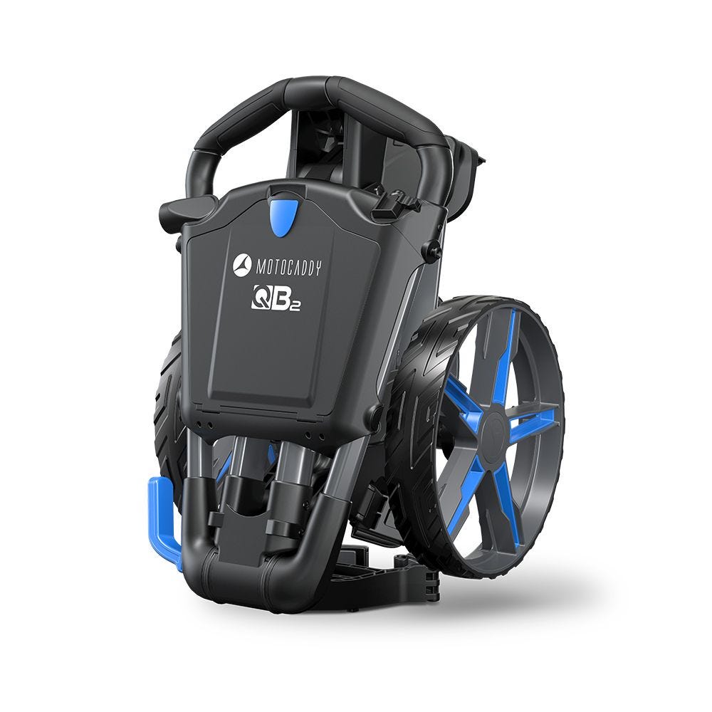 QB2 Push Trolley – Ultra Compact, Ergonomic & All-Terrain Ready