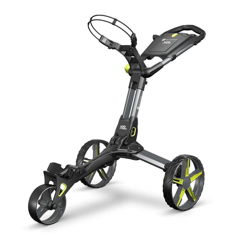QB2 Push Trolley – Ultra Compact, Ergonomic & All-Terrain Ready