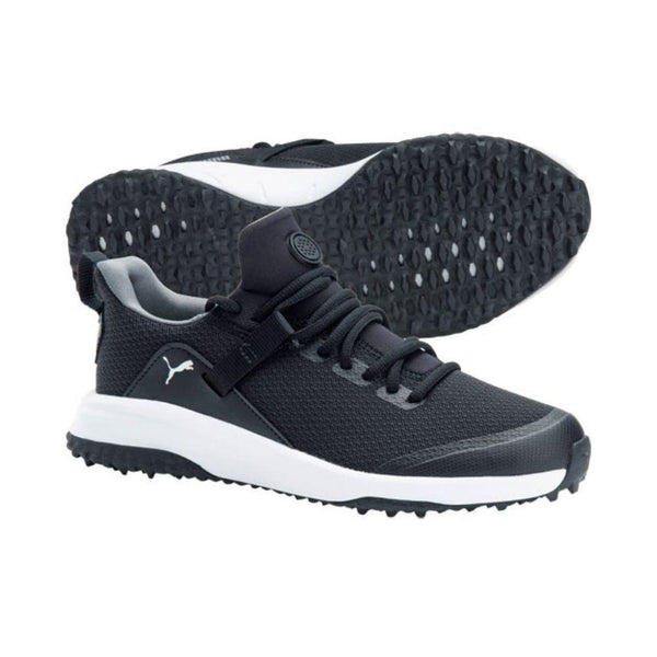 Junior Fusion Evo Golf Shoes - Black