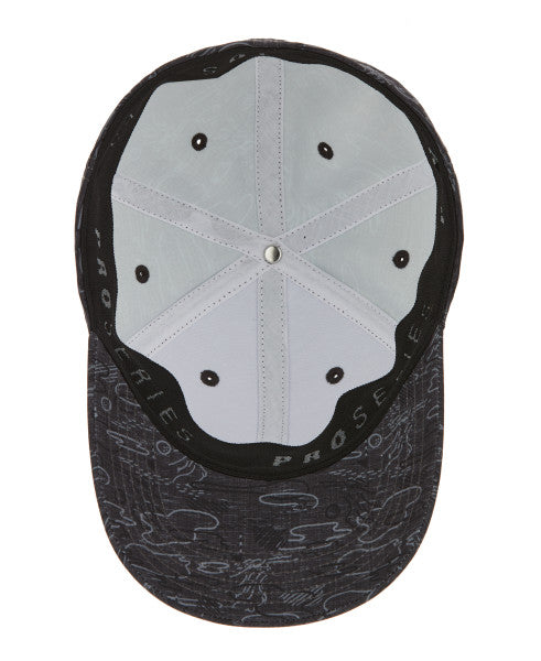 PGA Tour Conversational Flex Golf Cap - Caviar