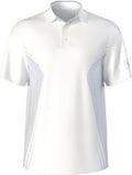 Junior's Faux Seamless Mapped Print Short Sleeve Golf Polo Shirt