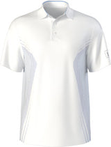 Junior's Faux Seamless Mapped Print Short Sleeve Golf Polo Shirt