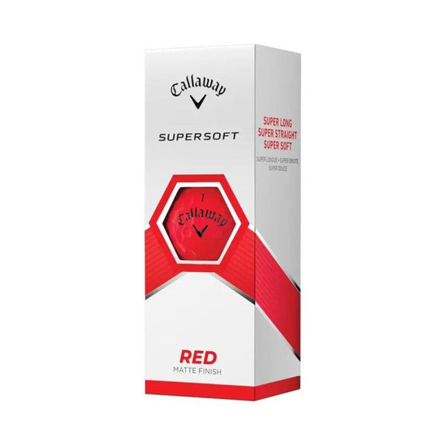 Supersoft Golf Balls - Red