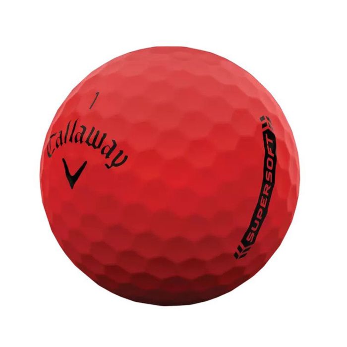 Supersoft Golf Balls - Red