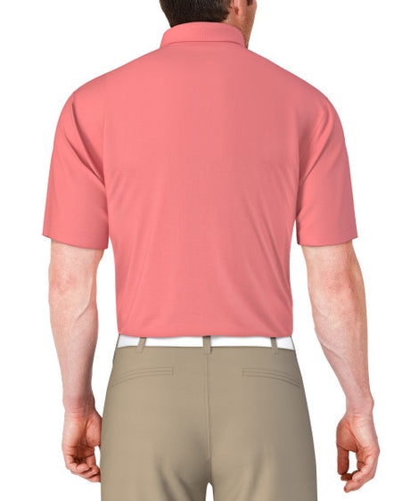 Airflux Mesh Short Sleeve Golf Polo Shirt - Plumeria