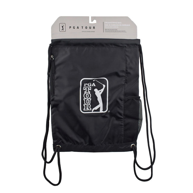 New PGA Tour Golf Solid Drawstring Bag