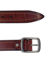 Greg Norman Leather Golf Belt