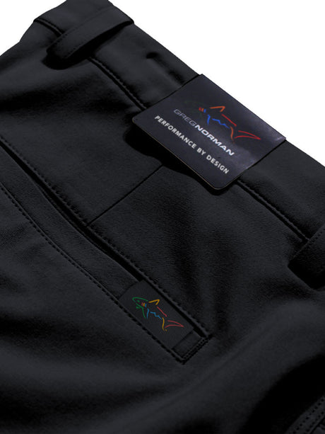 Tech 9.5" Stretch Golf Shorts - Black