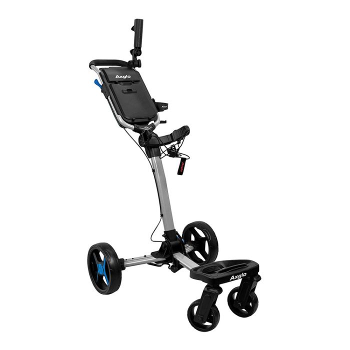 Flip N Go Pro Four Wheel Ultra Compact Foldable Aluminum Golf Trolley