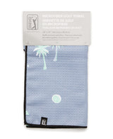 Printed Microfiber Golf Towel - Tradewinds
