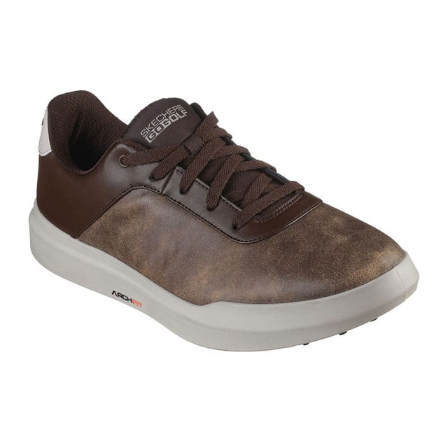 Men's Drive 5 LX MD Spikeless Golf Shoes - Brown